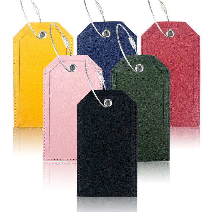 Premium Leather Luggage Tag Kalsten
