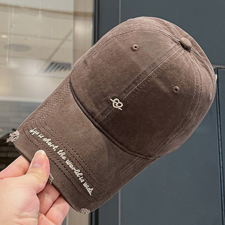 Women's Distressed Vintage Style Baseball Cap Kalsten