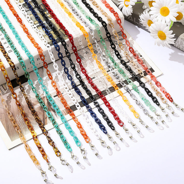 Fashionable necklace with clip clasp Kalsten