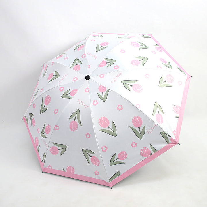 Women's umbrella with floral patterns Kalsten