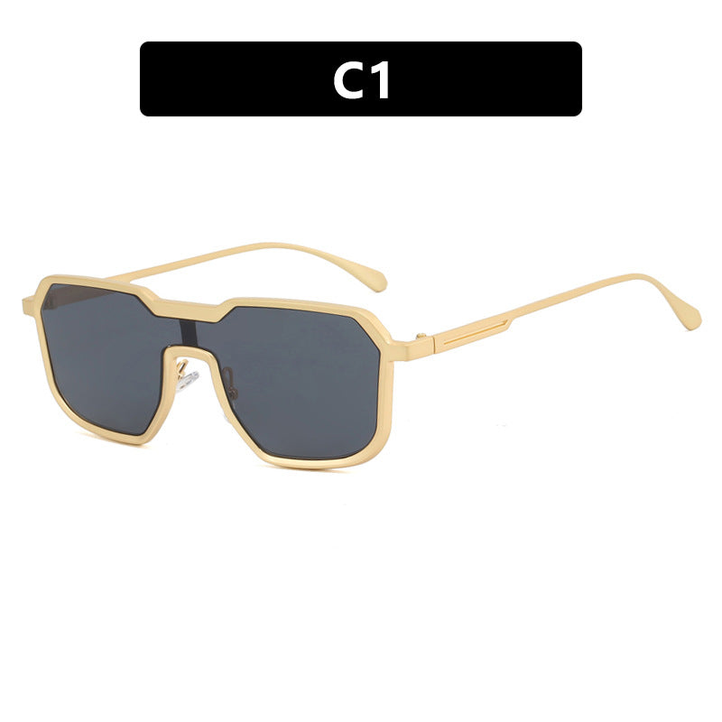 Ladies extravagant geometric sunglasses with protective UV filter Kalsten