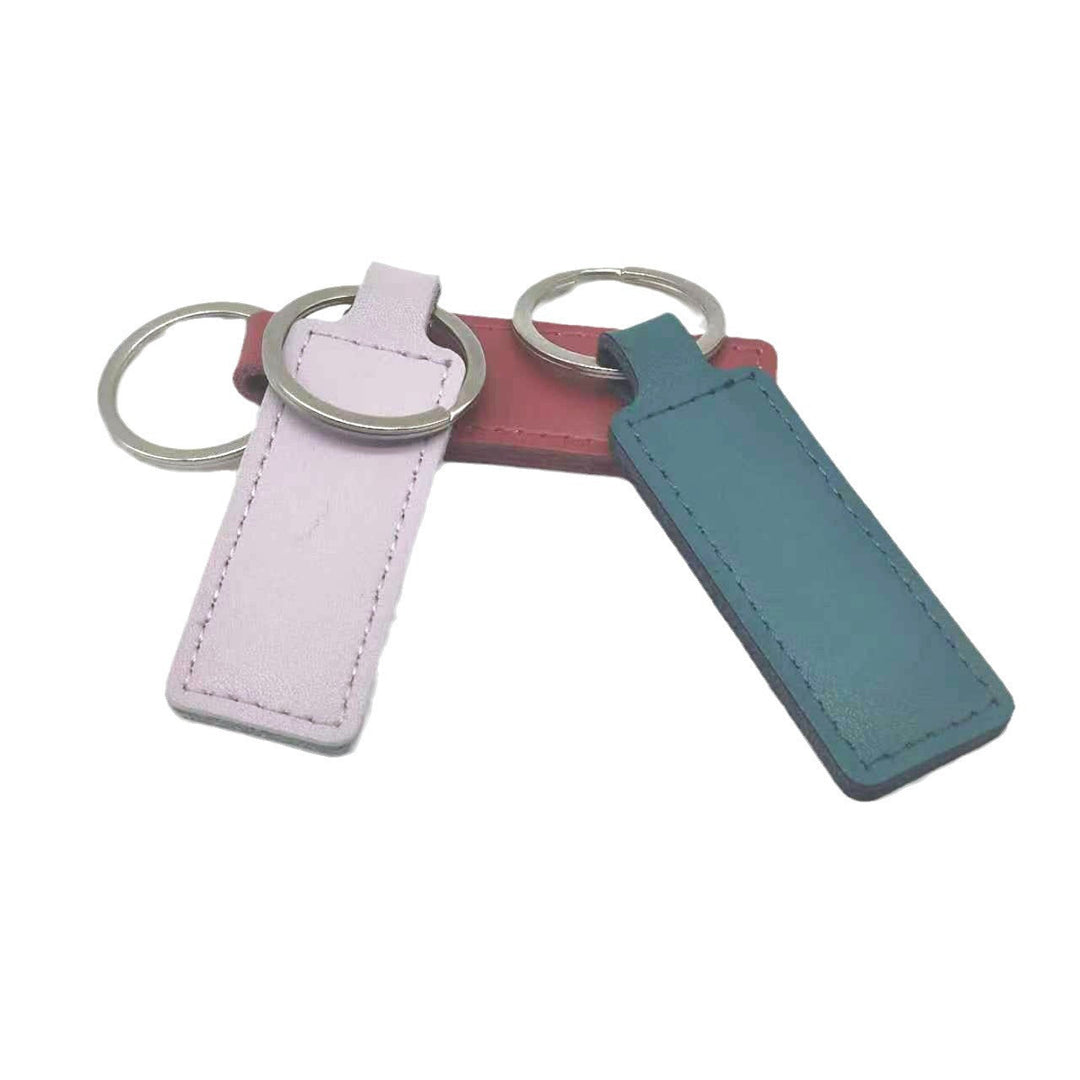 Unisex keychain with customizable faux leather Kalsten