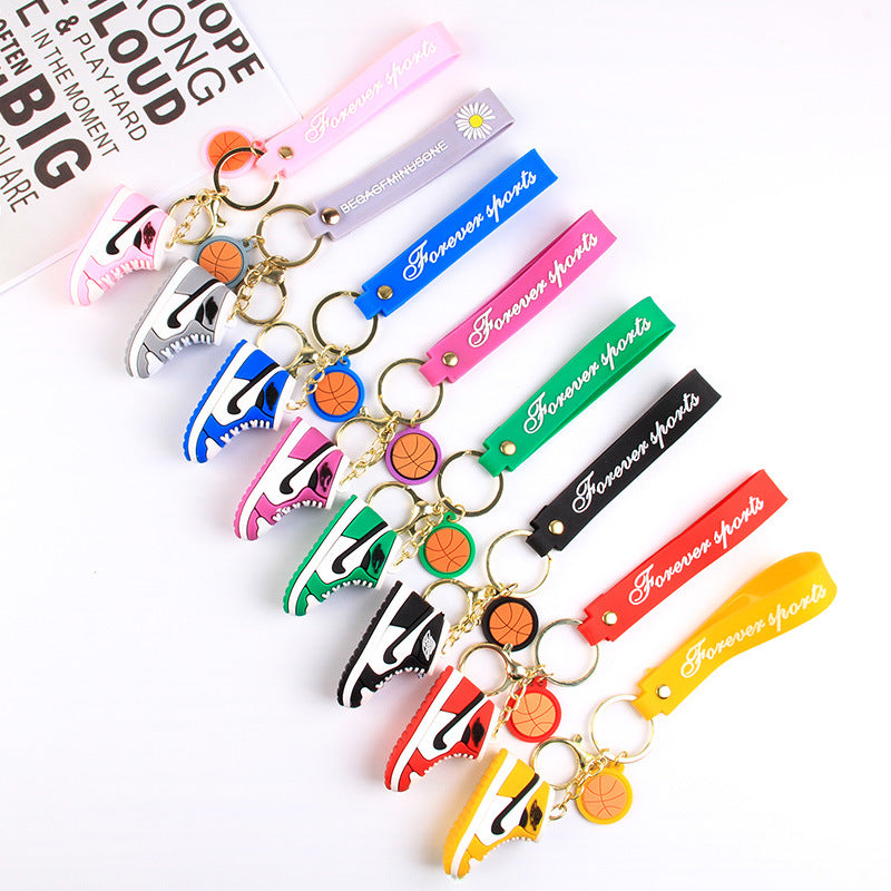 Basketball-Inspired Shoe Keychain Kalsten