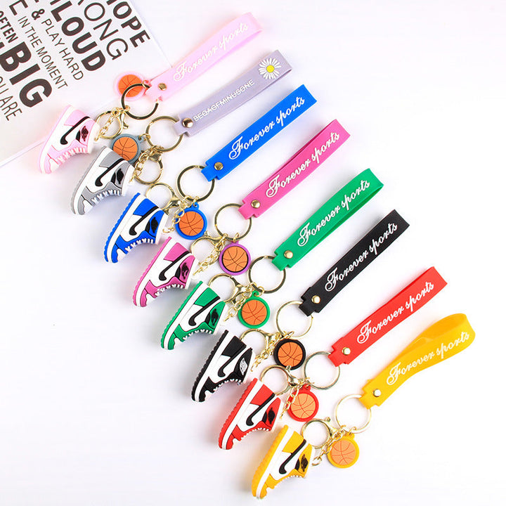 Basketball-Inspired Shoe Keychain Kalsten