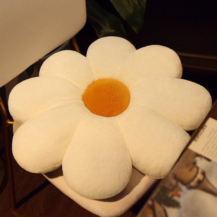 Plush seat cushion in flower shape Kalsten