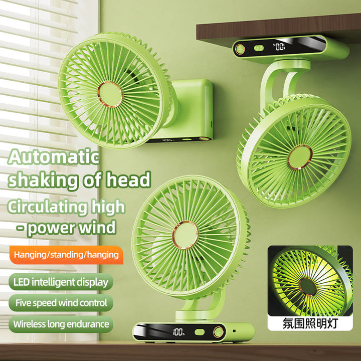 Women Wall Fan with Automatic Swing Function Kalsten