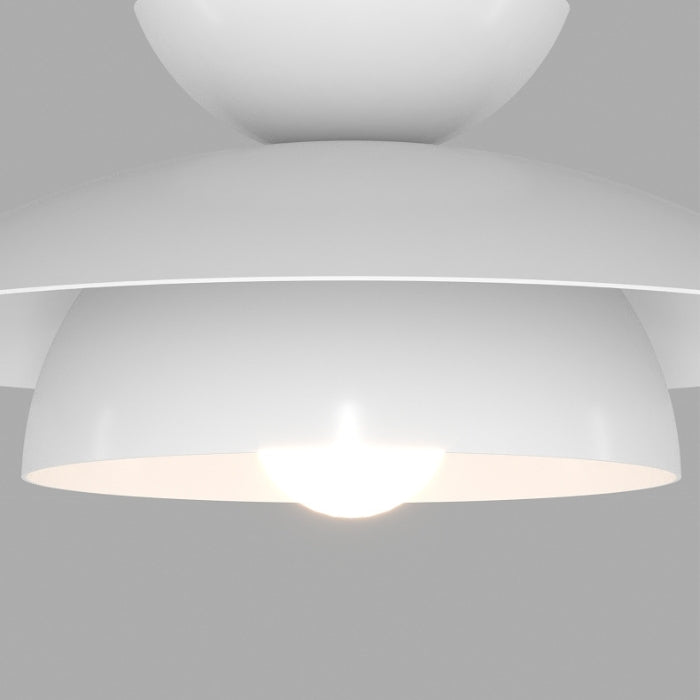 Modern Designer Style Round White Pendant Light | Kalsten
