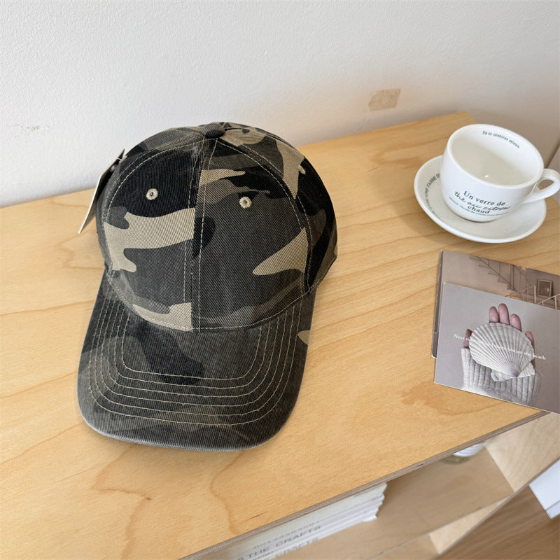 Women's Casual Adjustable Camouflage Baseball Cap Kalsten