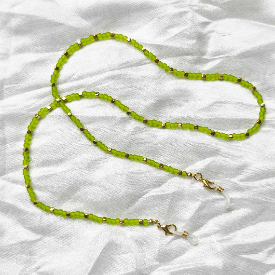 Fashionable Glasses Holder Chain Made of Colorful Beads Kalsten