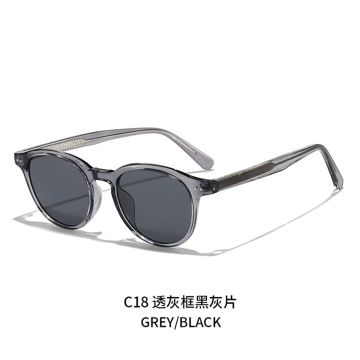 Women's round fashionable sunglasses with UV protection Kalsten