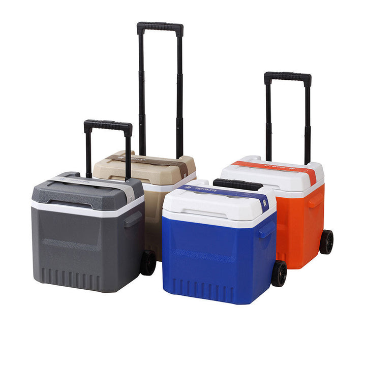 Ladies cooler bag with extendable handle and wheels Kalsten