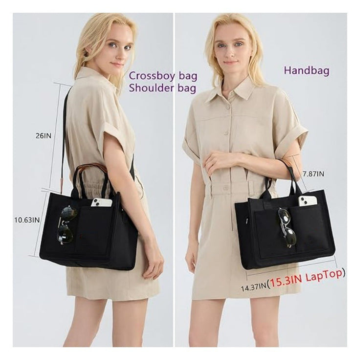 Elegant tote bag with practical compartments Kalsten