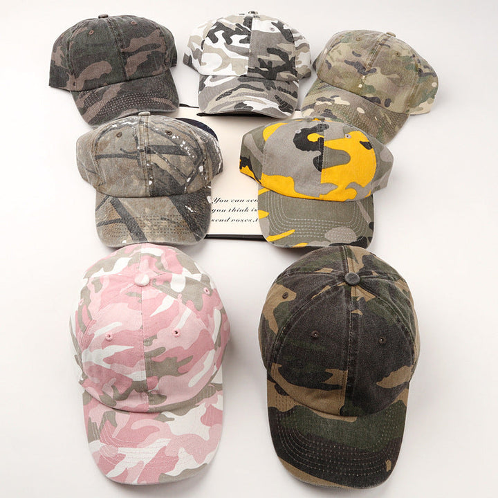 Unisex Camo Print Adjustable Baseball Cap Kalsten
