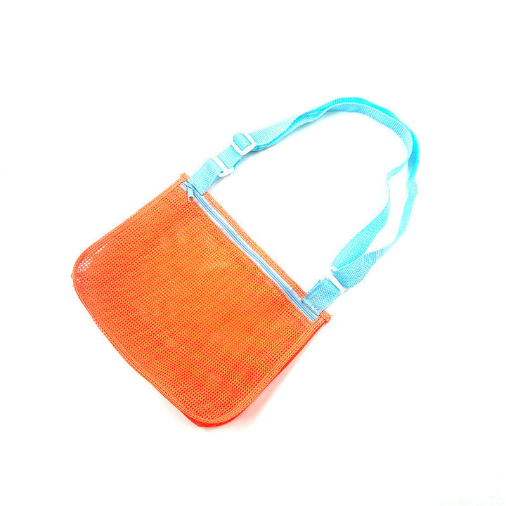 Versatile Beach Bag In Airy Mesh Design Kalsten