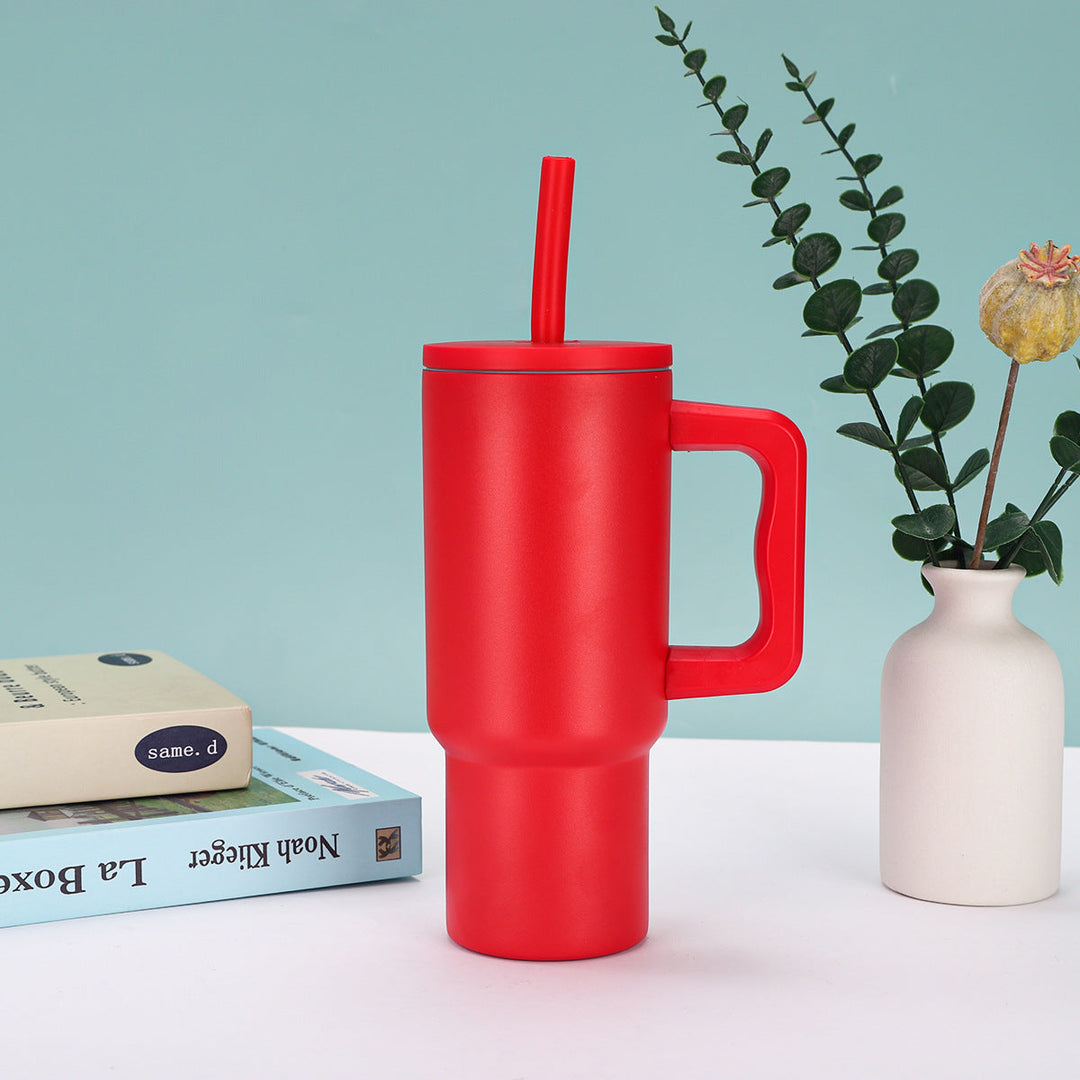 Ladies Insulated Cup with Practical Straw Kalsten