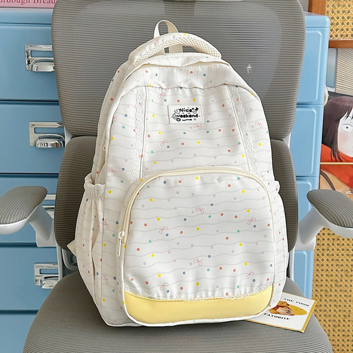 Cute Printed School Backpack