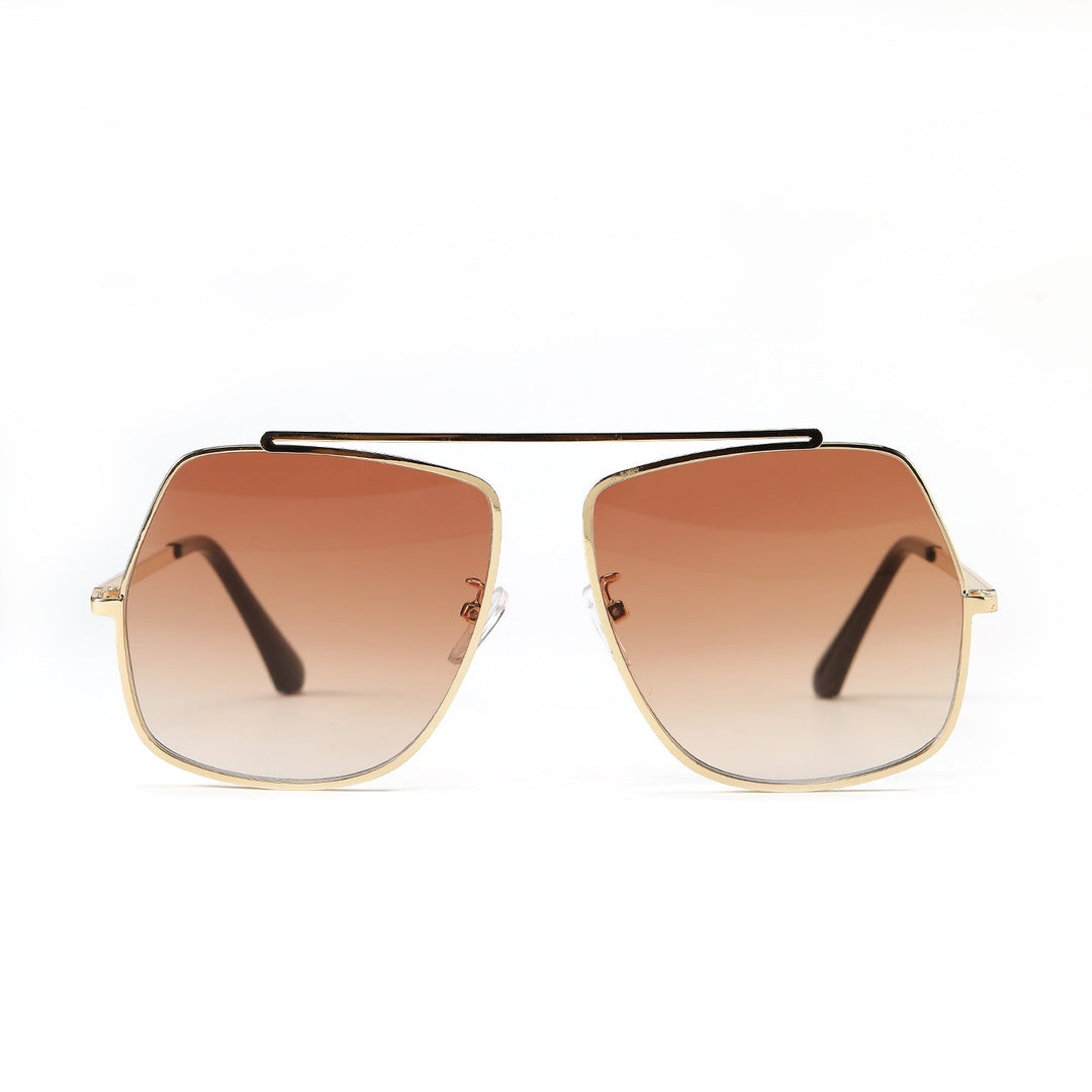 Women's polygonal sunglasses with elegant, state-of-the-art frame Kalsten
