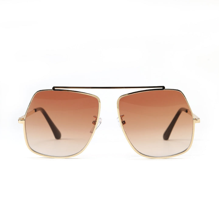 Women's polygonal sunglasses with elegant, state-of-the-art frame Kalsten