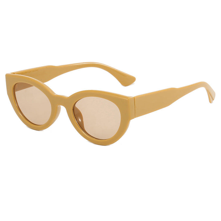 Ladies fashionable square sunglasses with mirrored lenses Kalsten
