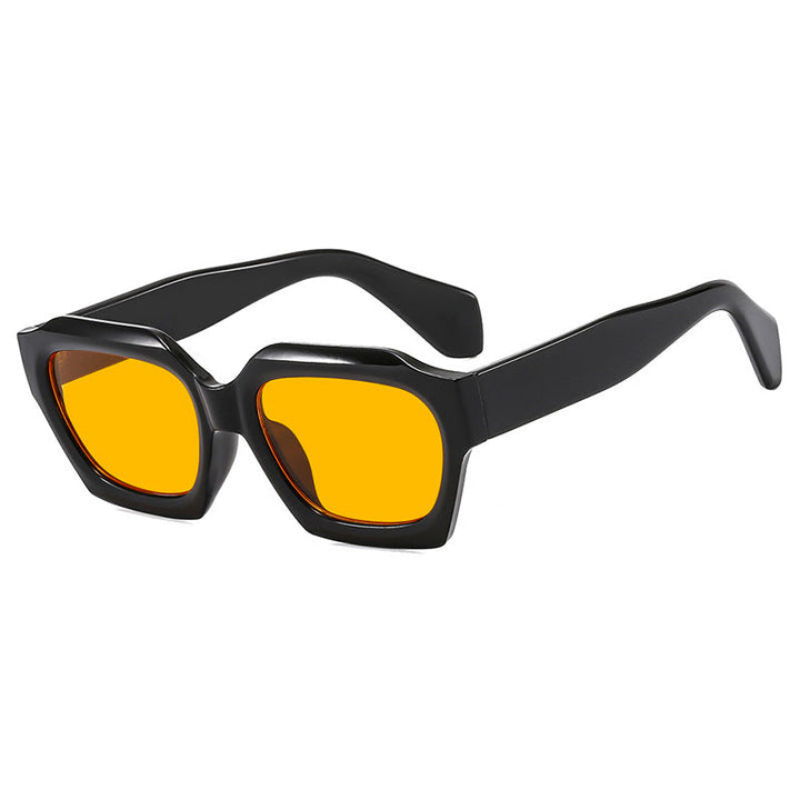 Women's trendy geometric sunglasses with unique design Kalsten