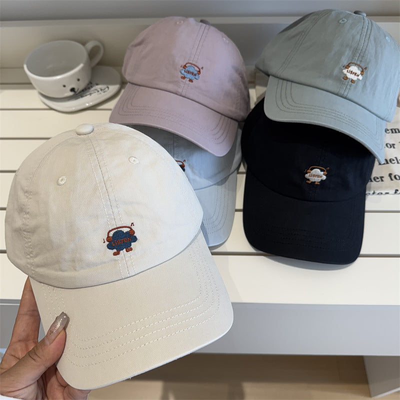 Women's Embroidered Cartoon-Themed Baseball Cap Kalsten