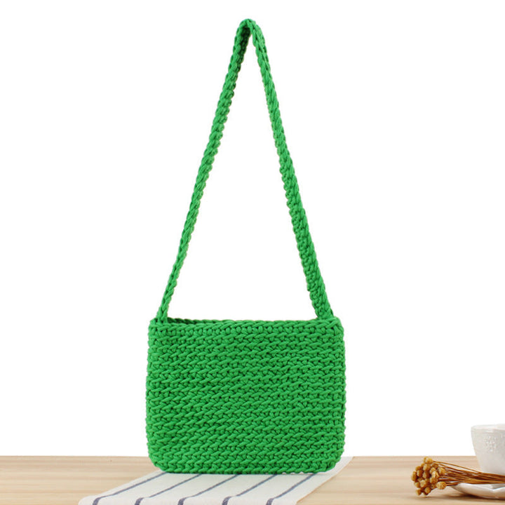 Handbag Made of High-Quality Macrame with Stylish Shoulder Strap Kalsten