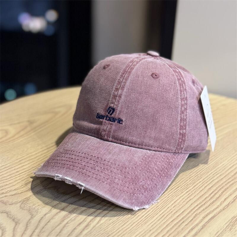 Men's Distressed Cotton Twill Baseball Cap Kalsten