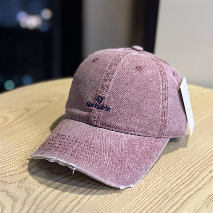 Men's Distressed Cotton Twill Baseball Cap Kalsten