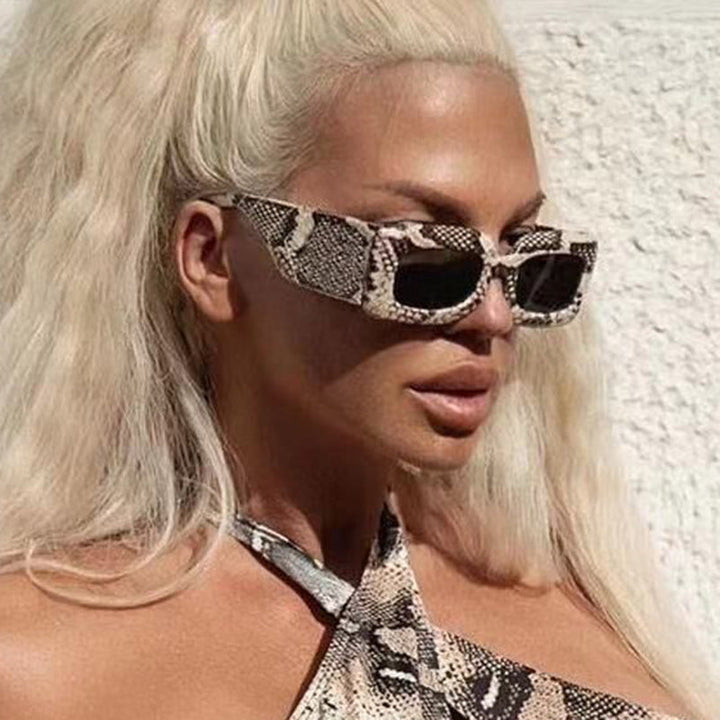 Women extravagant sunglasses with striking snake pattern Kalsten