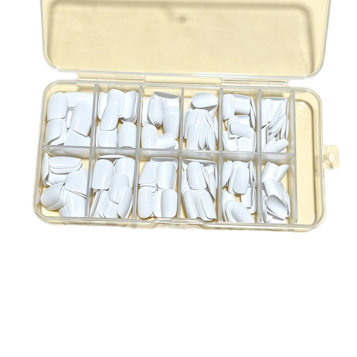 Premium White Press-On Nail Tips Kalsten