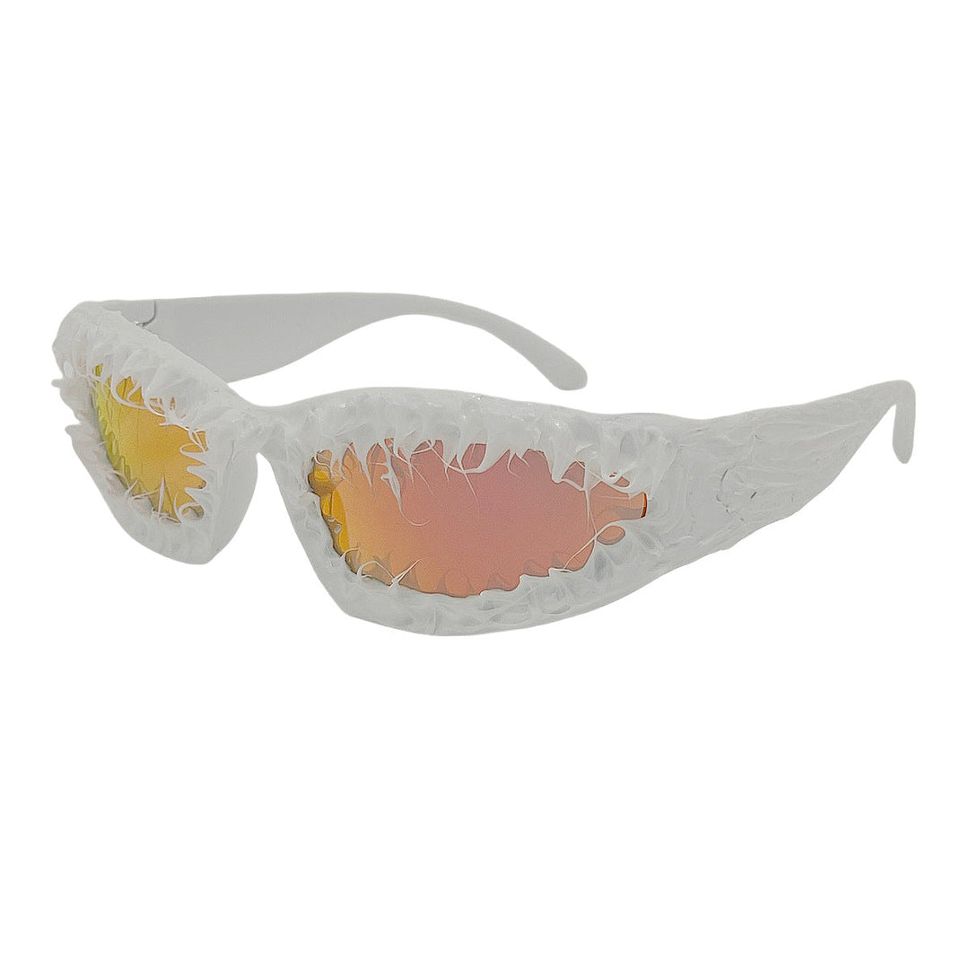 Ladies unique sports sunglasses in futuristic design Kalsten