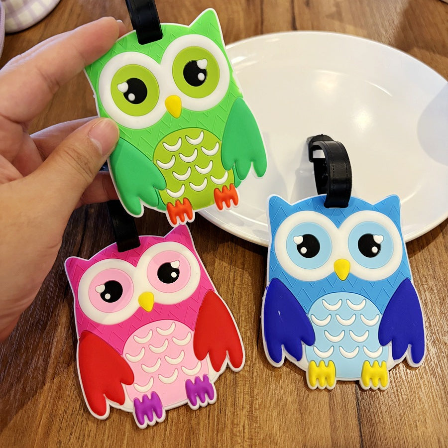 Cute Owl-Shaped Luggage Tag Kalsten