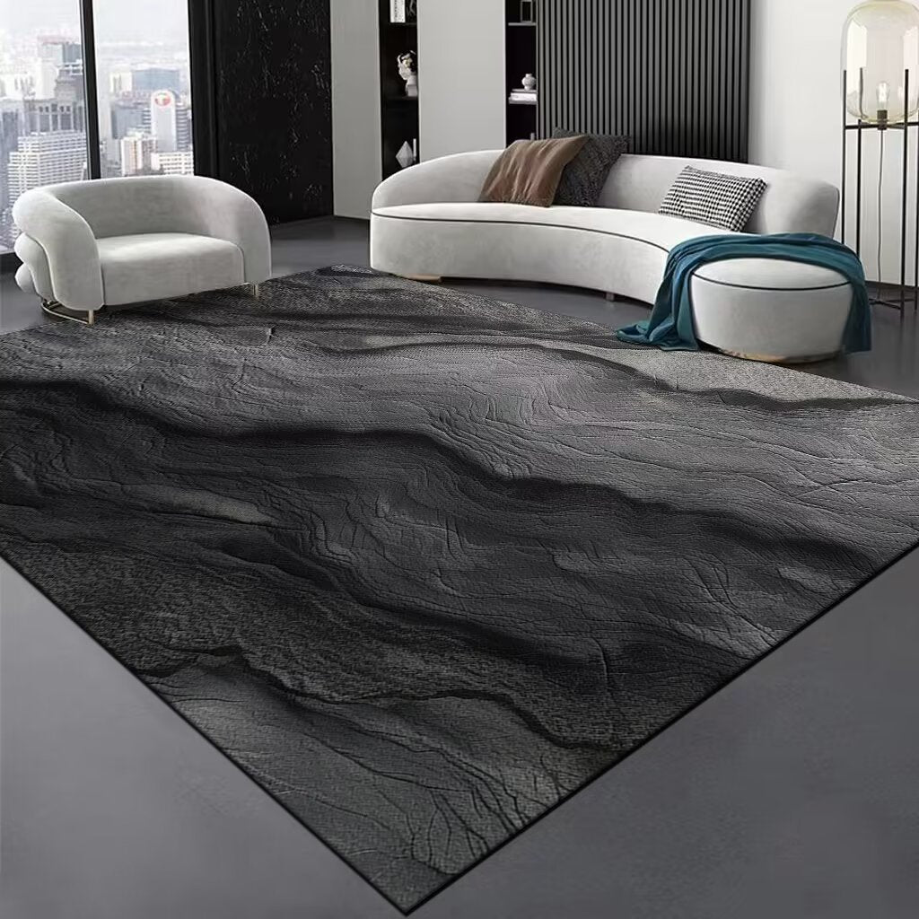 Contemporary Wave Pattern Area Rug Kalsten