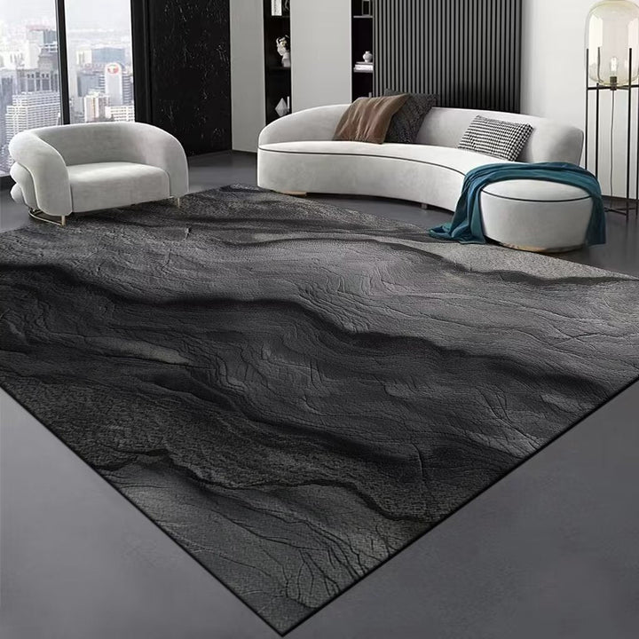 Contemporary Wave Pattern Area Rug Kalsten