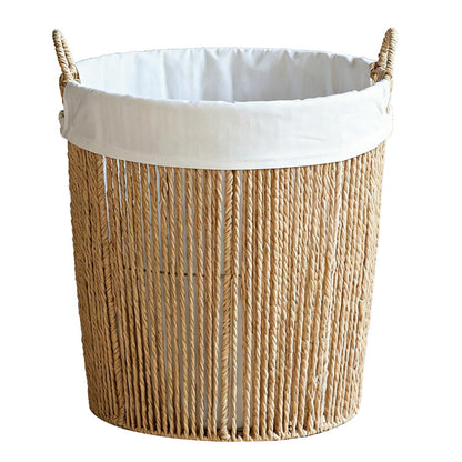 Braided basket with fabric insert Acalora
