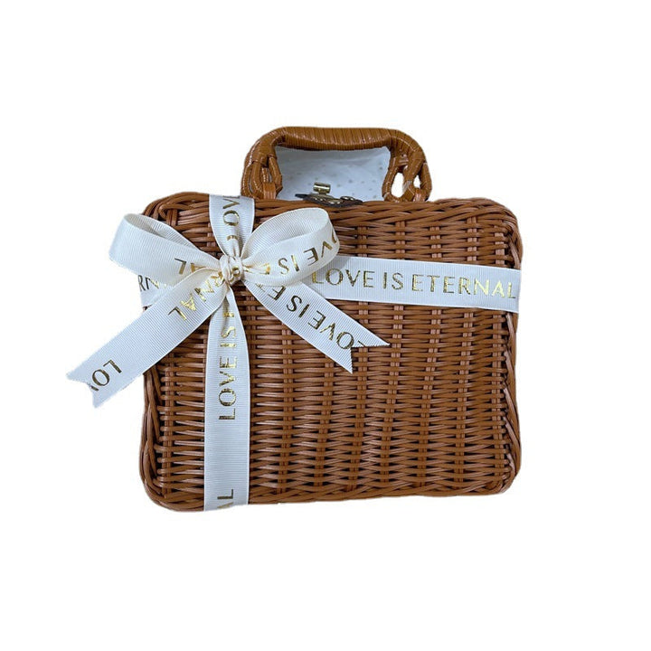 Women classic rattan handbag Kalsten