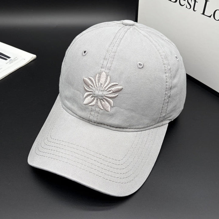 Women's Embroidered Cotton Adjustable Cap Kalsten