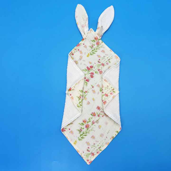Floral Print Muslin Baby Bib kalsten