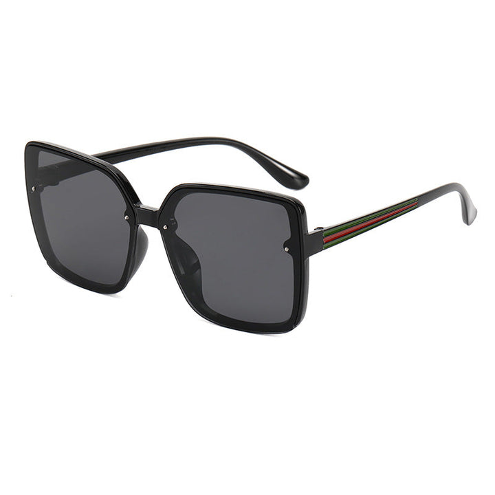 Women's Oversized Square Sunglasses with Contrasting Frame Kalsten