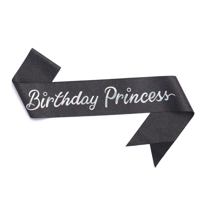 Women's Glittering Birthday Sash Kalsten