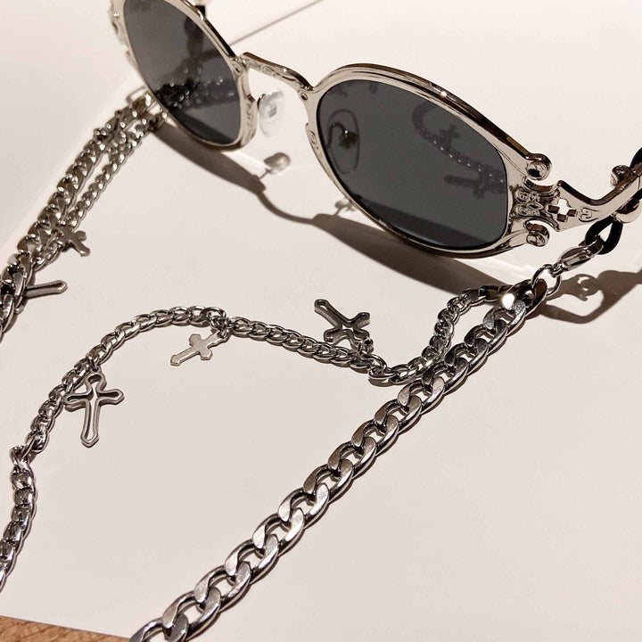 Fashionable jewelry holder chain with cross pendants Kalsten