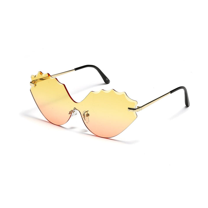 Women's Sunglasses with Unique Wave Design Kalsten