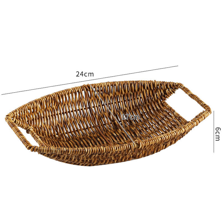 Handwoven Decorative Serving Basket Kalsten