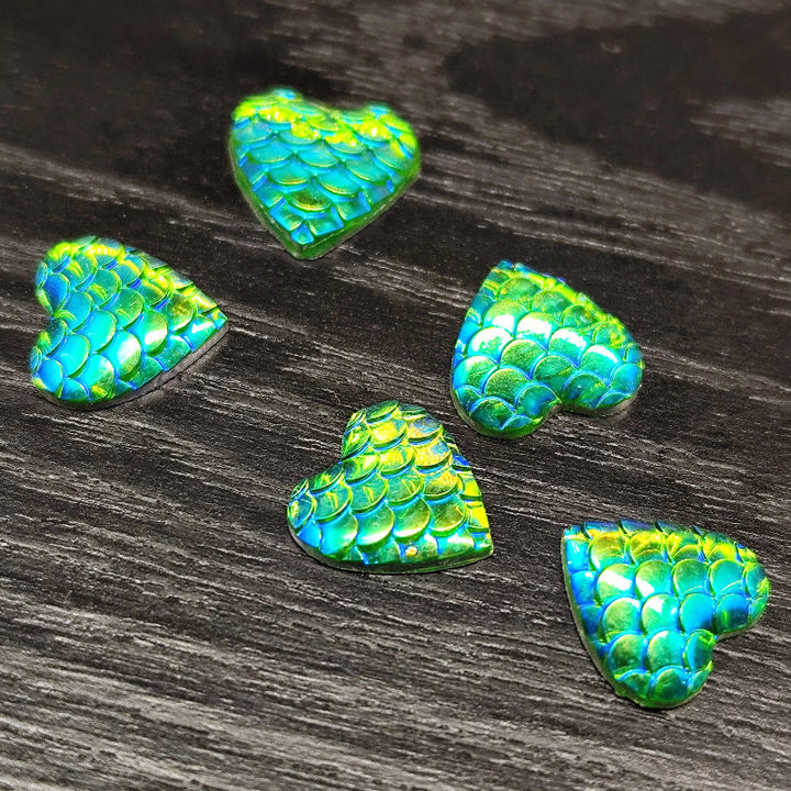 Sparkling Heart-Shaped Decoration Stones Kalsten