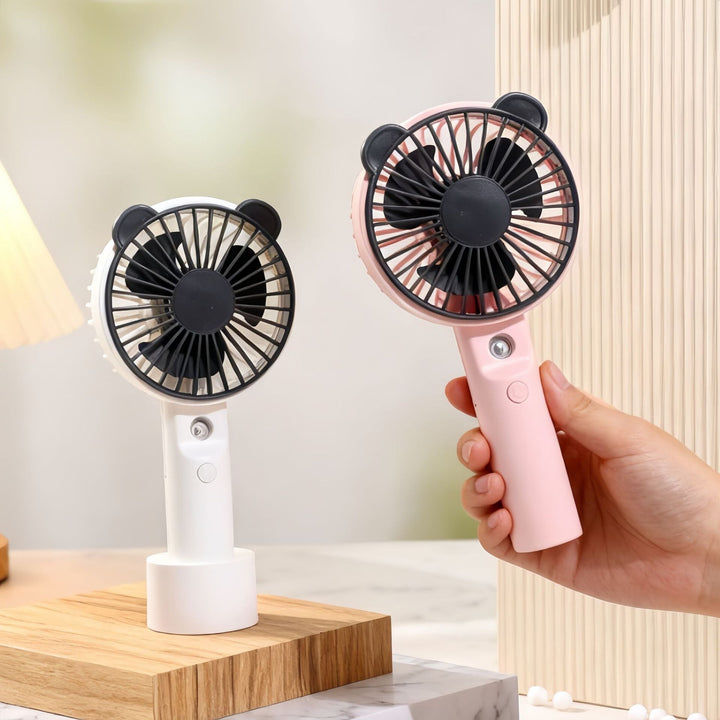 Women Portable Hand Fan with Spray Function Kalsten