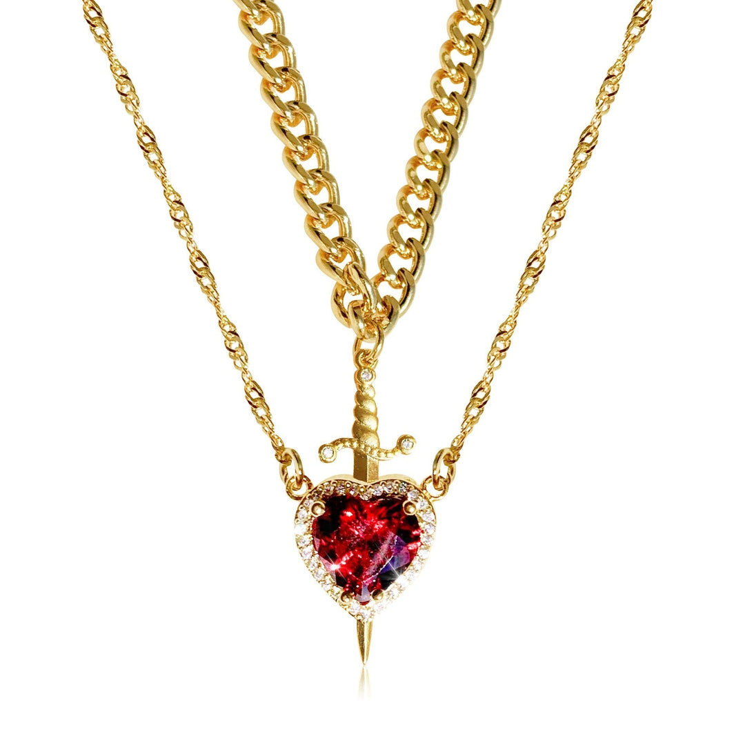 Kalsten | Prince & Princess Couples Necklace Set