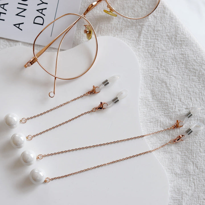 Elegant Long Pendant Pearl Earrings Kalsten
