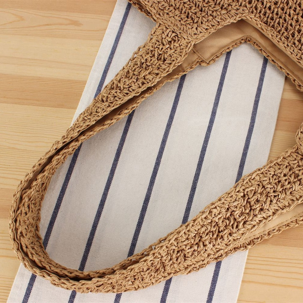 Casual Beach Bag Made of Refined Weave Kalsten