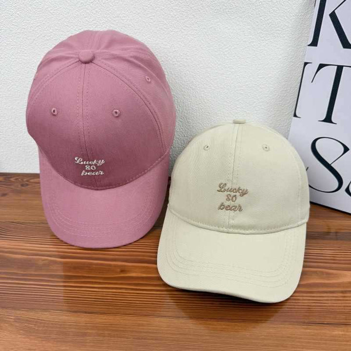 Unisex Casual Embroidered Cap Kalsten
