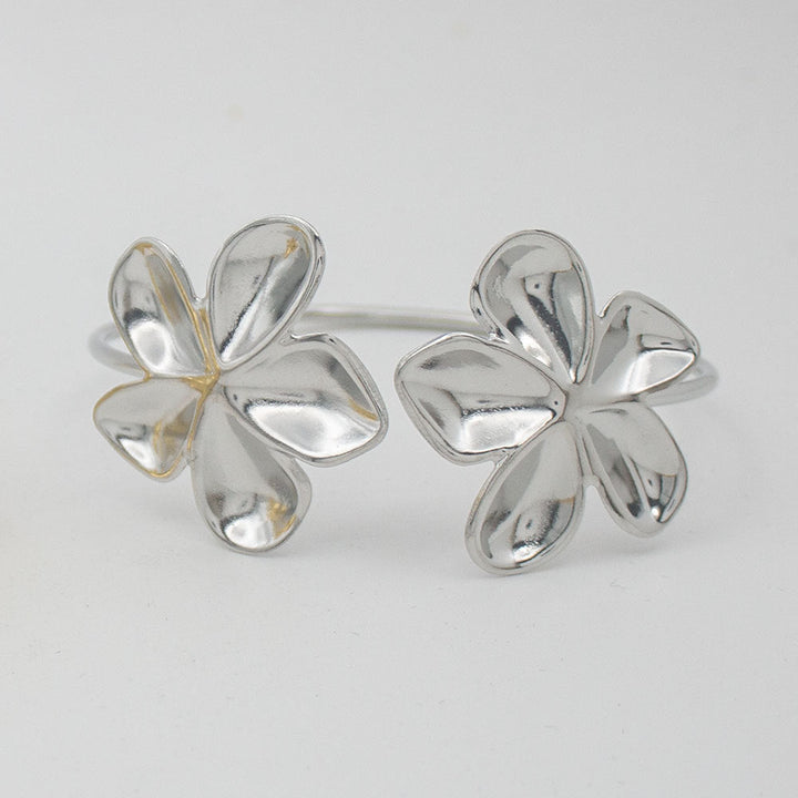 Elegant Flower Cuff Bracelet Kalsten